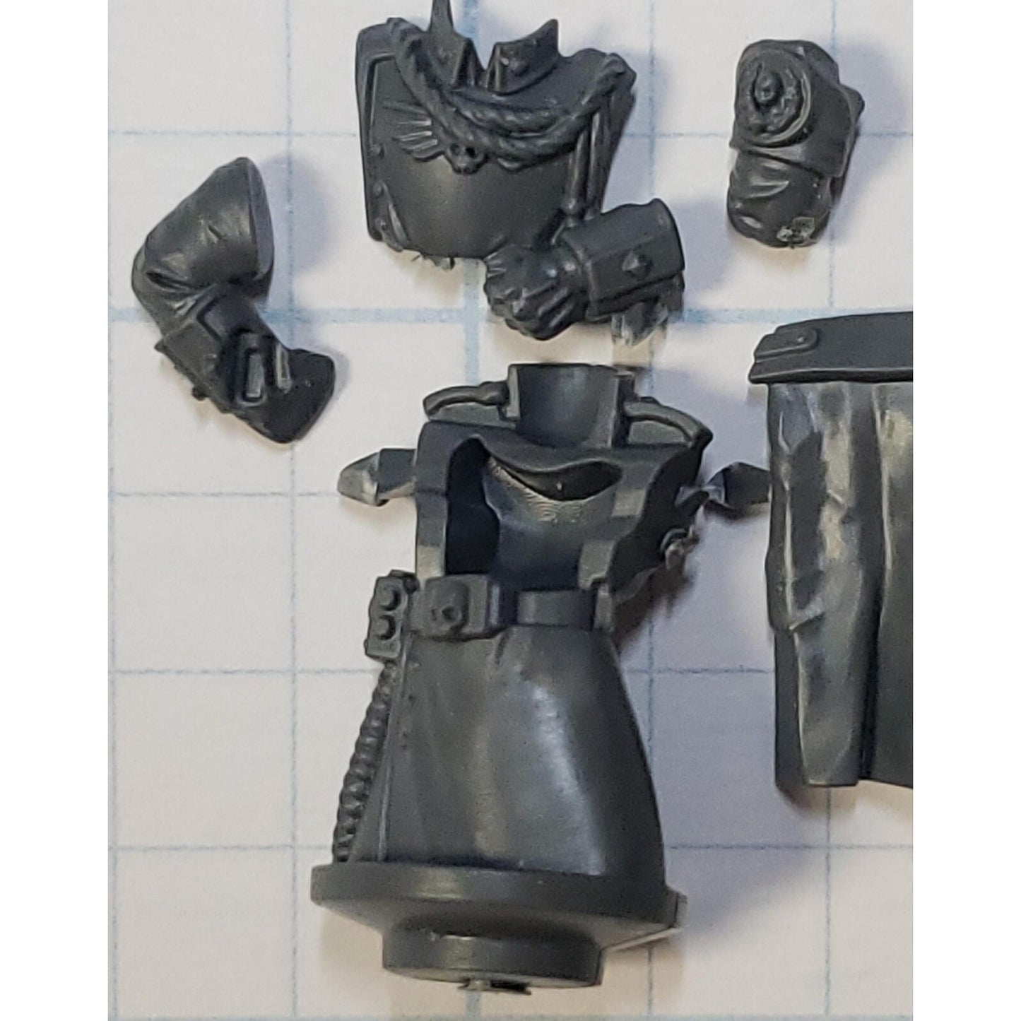 40k Astra Militarum Bits Cadian Upgrade Armored Company Officer Torso
