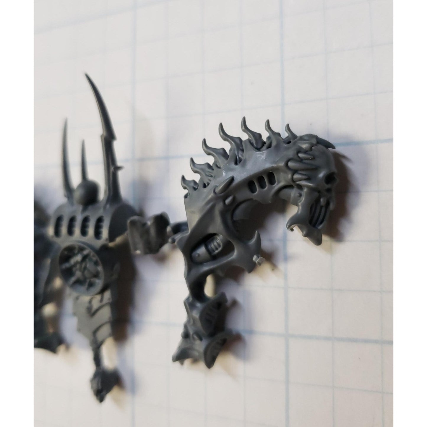 40k Chaos Space Marines Bits Daemon Prince Mutated Armor Backpack