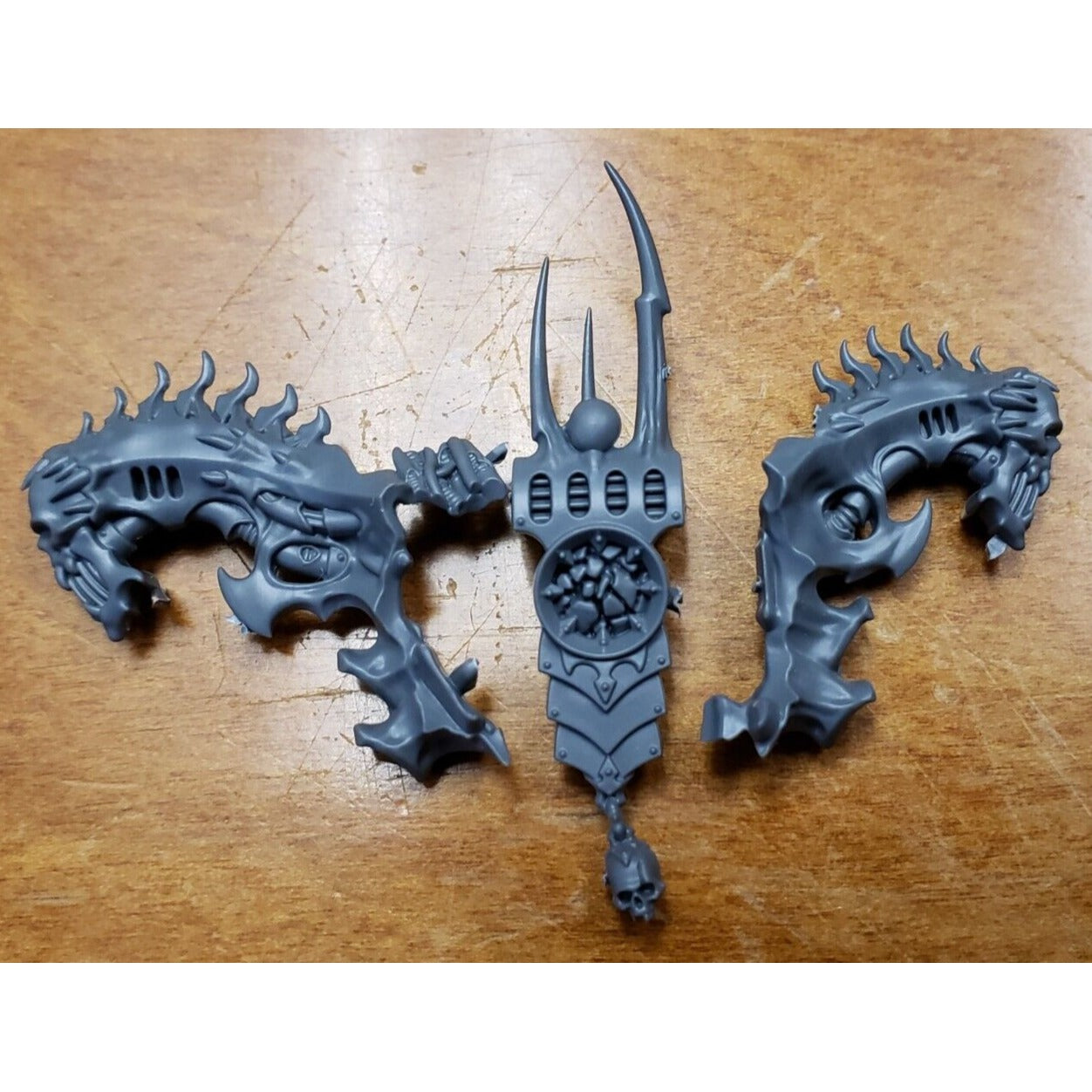 40k Chaos Space Marines Bits Daemon Prince Mutated Armor Backpack