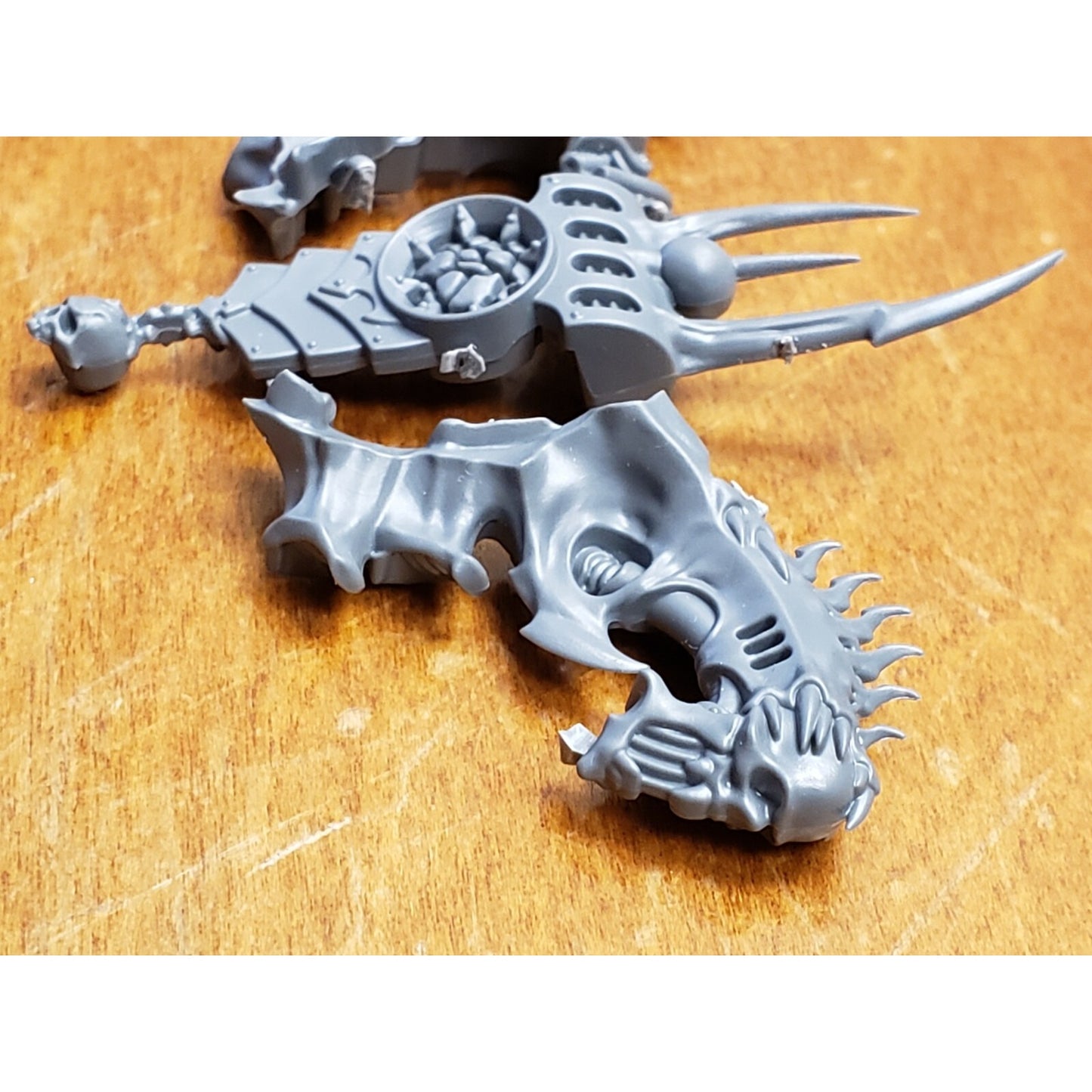 40k Chaos Space Marines Bits Daemon Prince Mutated Armor Backpack