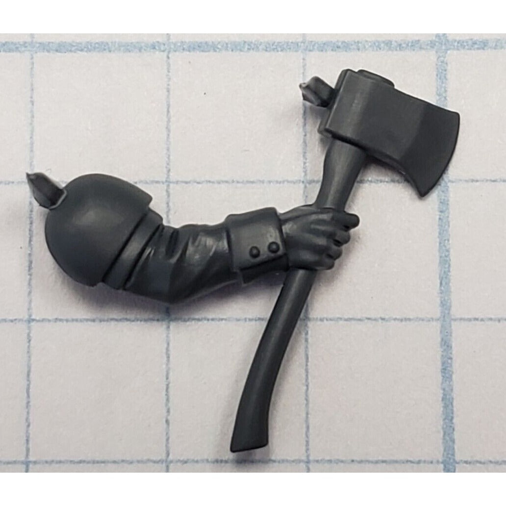 40k Astra Militarum Bits Cadian Upgrade Arm w Axe & Bayonet Set