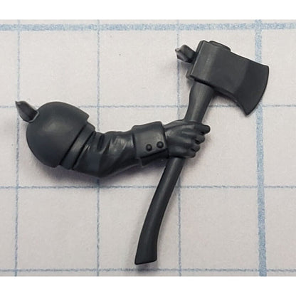 40k Astra Militarum Bits Cadian Upgrade Arm w Axe & Bayonet Set