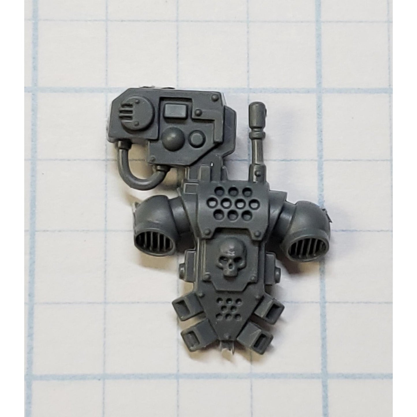 40k Space Marine Bits Devastator Sgt Backpack w/Signum Auspex