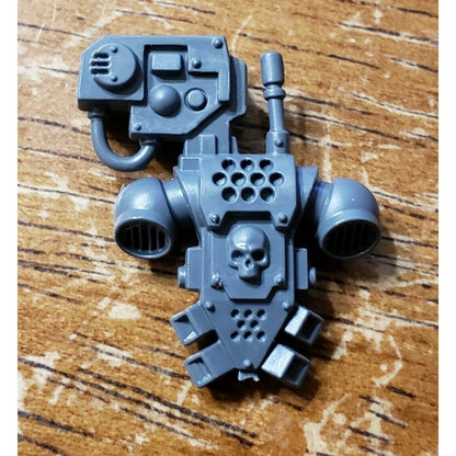 40k Space Marine Bits Devastator Sgt Backpack w/Signum Auspex