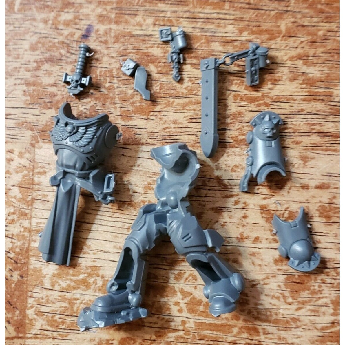 40k Space Marines Bits Bladeguard Veteran Torso Legs Sheath #17