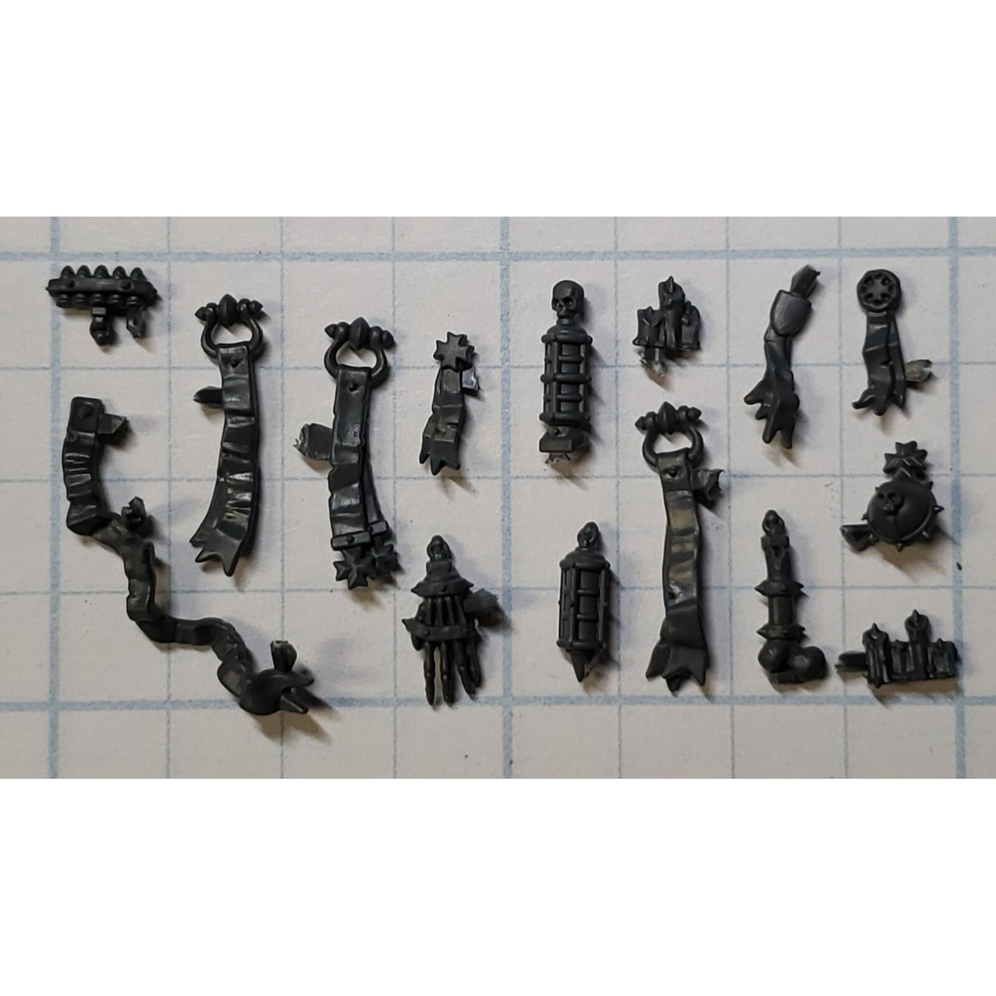 40k Black Templar Bits Primaris Upgrade Relics Candles Purity Seals