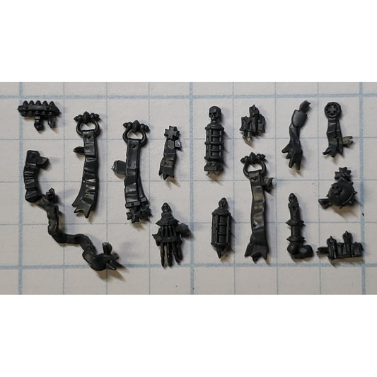 40k Black Templar Bits Primaris Upgrade Relics Candles Purity Seals