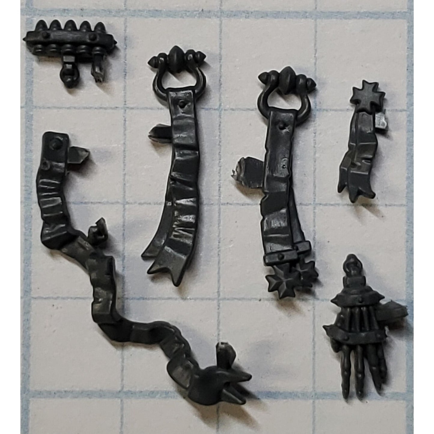 40k Black Templar Bits Primaris Upgrade Relics Candles Purity Seals
