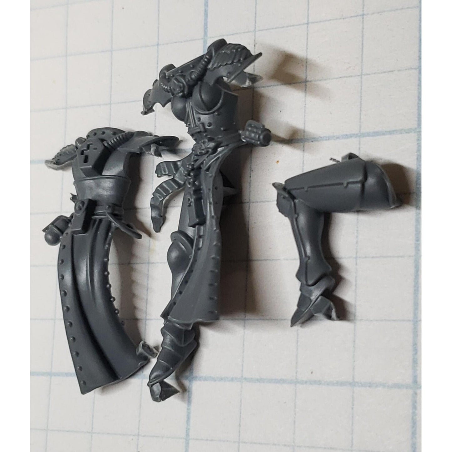 40k Adeptus Sororitas Bits Seraphim Armored Female Torso Set #16