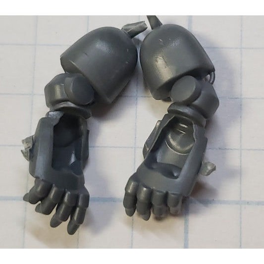 40k Space Marine Bits Aggressor Gravis Armor Arms Set #4142