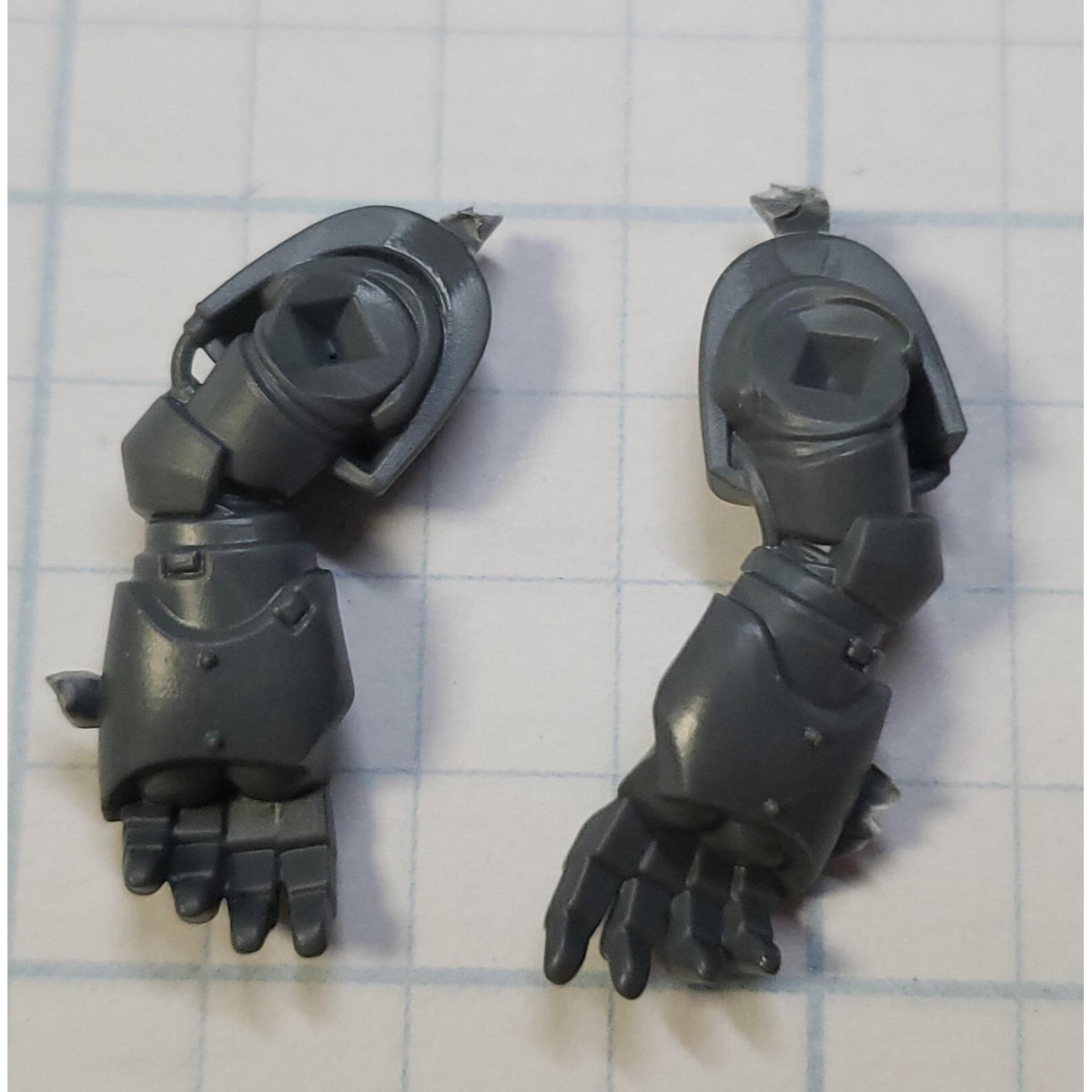 40k Space Marine Bits Aggressor Gravis Armor Arms Set #4142