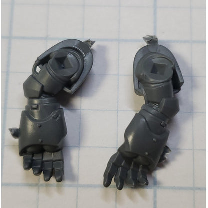 40k Space Marine Bits Aggressor Gravis Armor Arms Set #4142