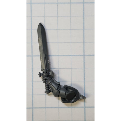 40k Space Marines Bits Bladeguard Veteran Raised Power Sword #22