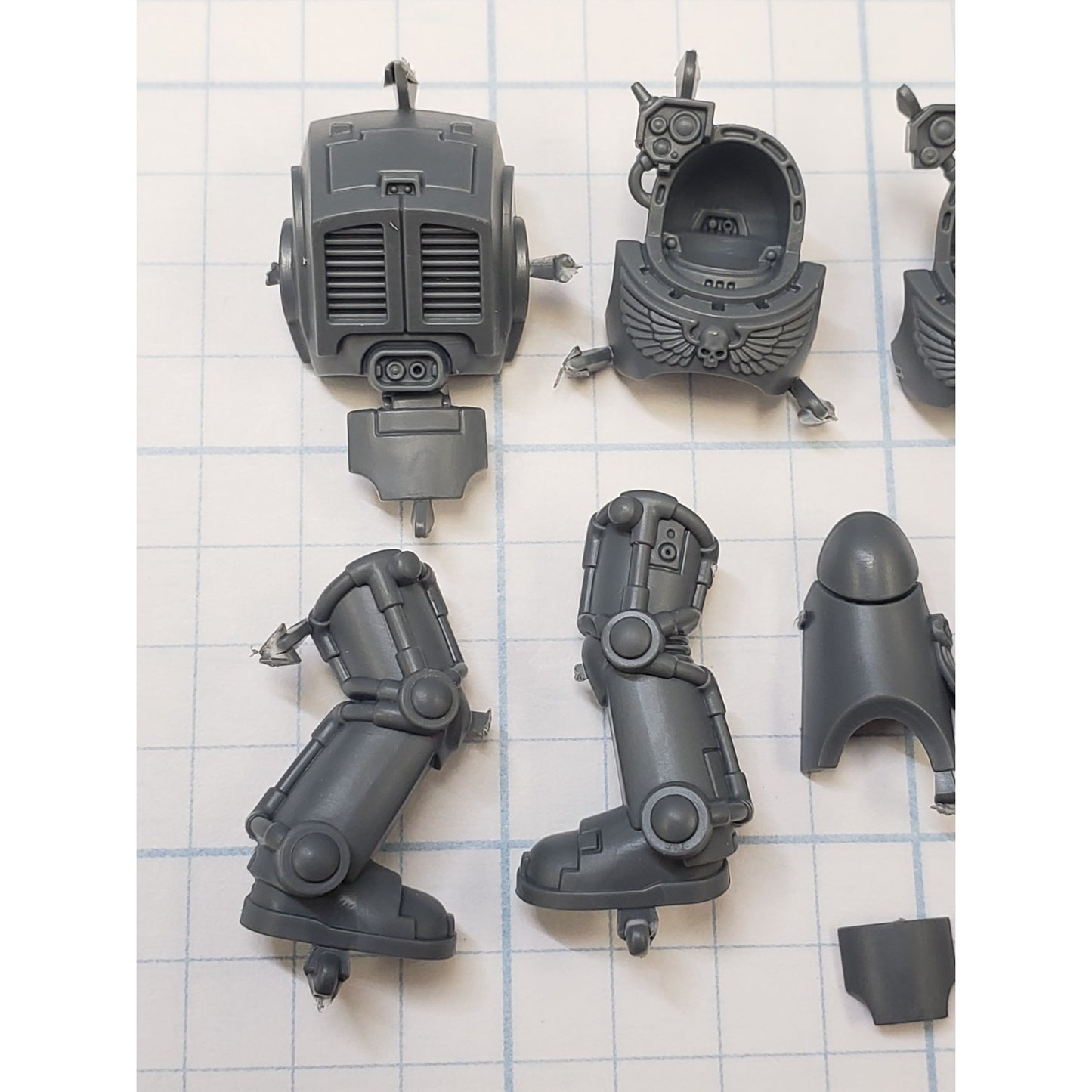 40k Space Marines Bits Terminator Squad Specialist Torso & Legs w Targeter #40