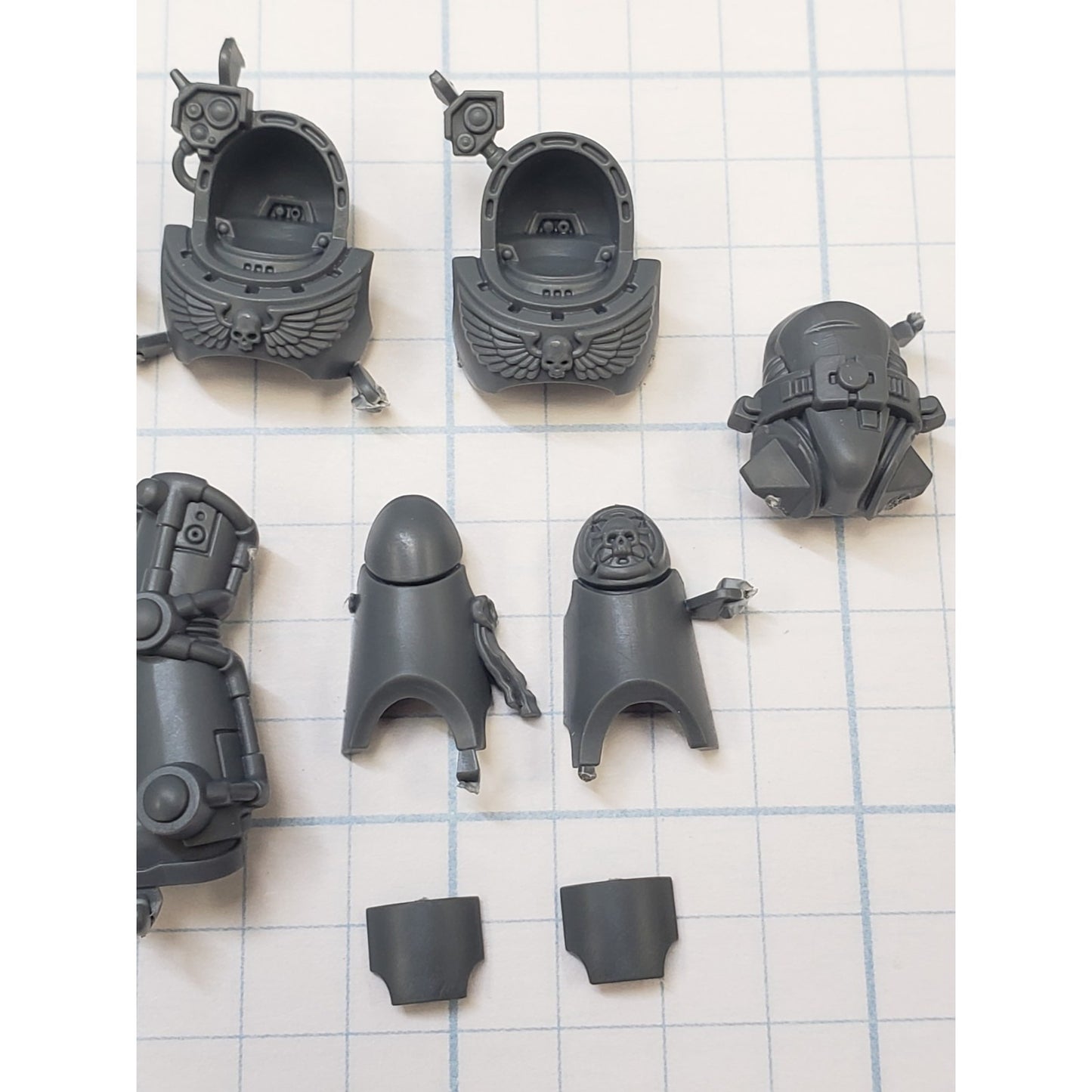 40k Space Marines Bits Terminator Squad Specialist Torso & Legs w Targeter #40