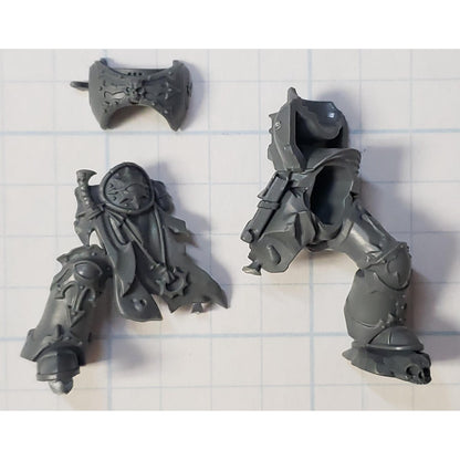 40k Chaos Space Marine Bits Chosen Engraved Torso & Legs Set #15