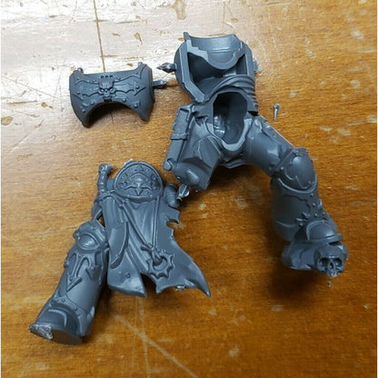 40k Chaos Space Marine Bits Chosen Engraved Torso & Legs Set #15