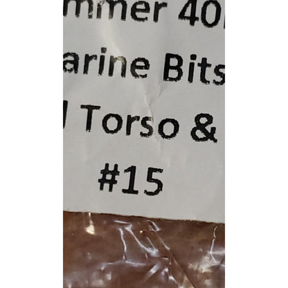 40k Chaos Space Marine Bits Chosen Engraved Torso & Legs Set #15