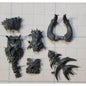 40k Chaos Space Marines Bits Daemon Prince Head Faction Set Khorne