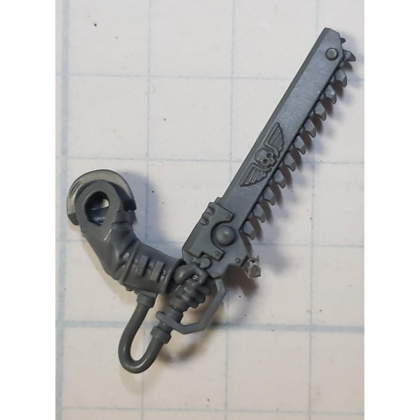 40k Astra Militarum Bits Cadian Shock Troops Sergeant Chainsword #11