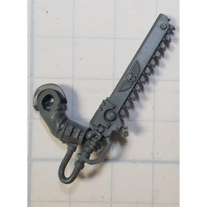 40k Astra Militarum Bits Cadian Shock Troops Sergeant Chainsword #11