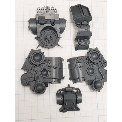 40k Ork Bits Deff Dread Armored Torso Set #01