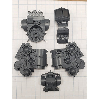 40k Ork Bits Deff Dread Armored Torso Set #01