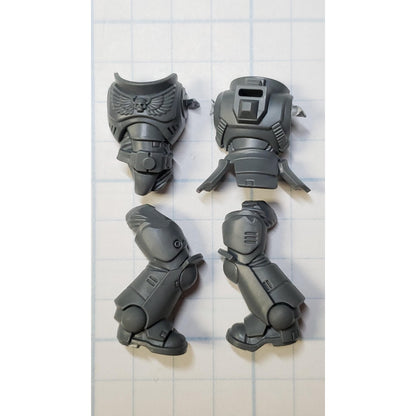 40K Space Marine Bits Assault Intercessor Armored Torso & Legs Set AB