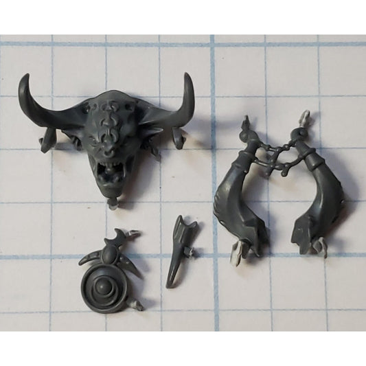 40k Chaos Space Marines Bits Daemon Prince Head Faction Set Slaanesh
