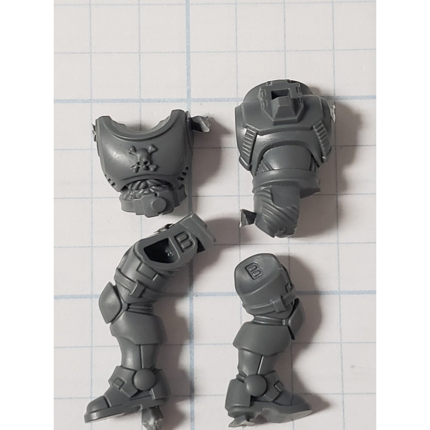 40K Space Marine Bits Infiltrator Incursor Phobos Torso Leg Set B