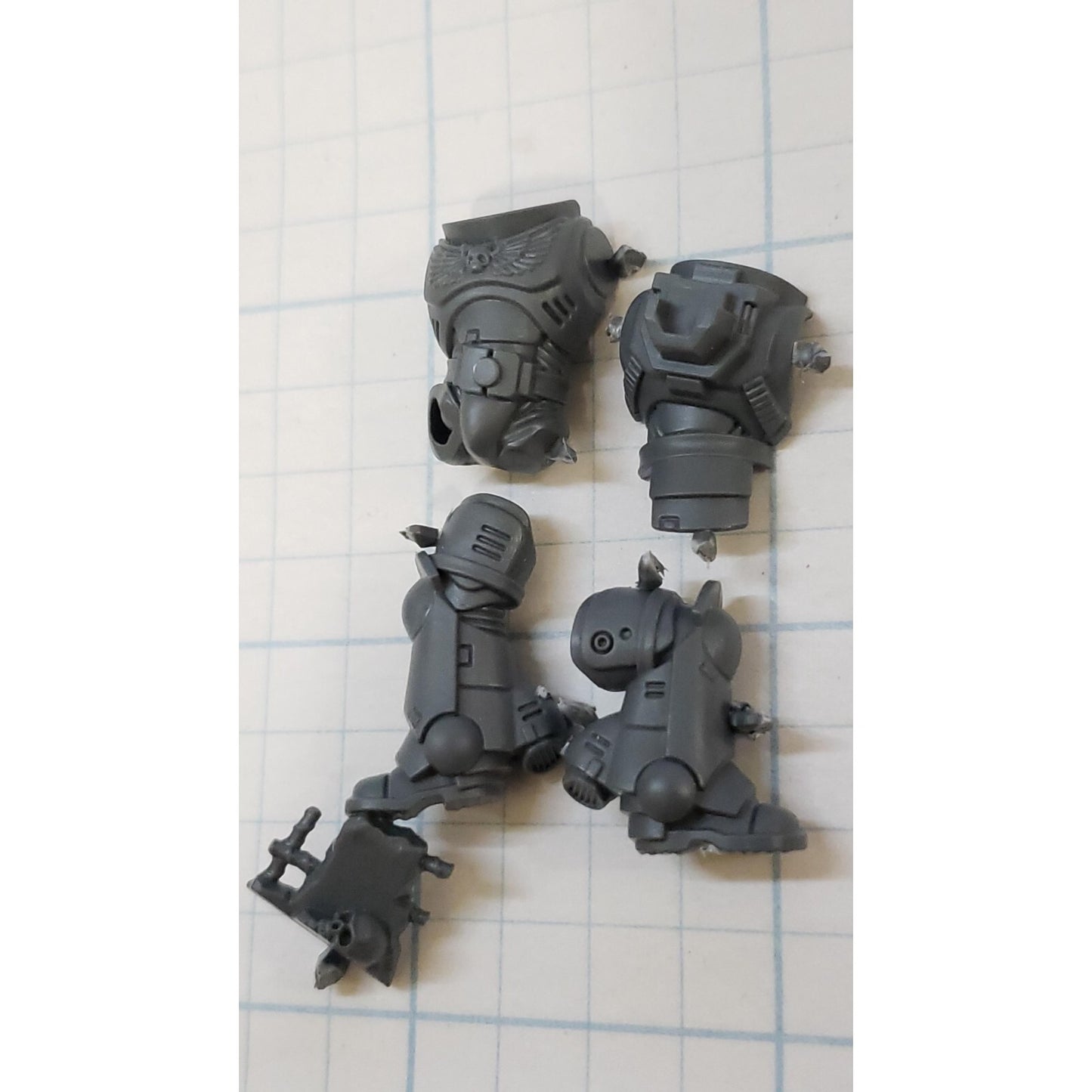 40k Space Marine Bits Primaris Jump Pack Intercessors Action Torso & Legs E