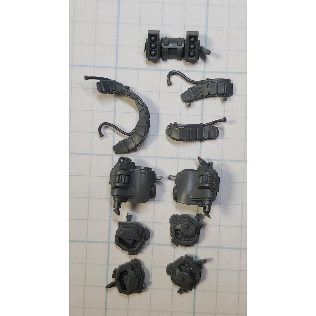 40k Space Marine Bits Aggressor Boltstorm Gauntlets w Fragstorm #77