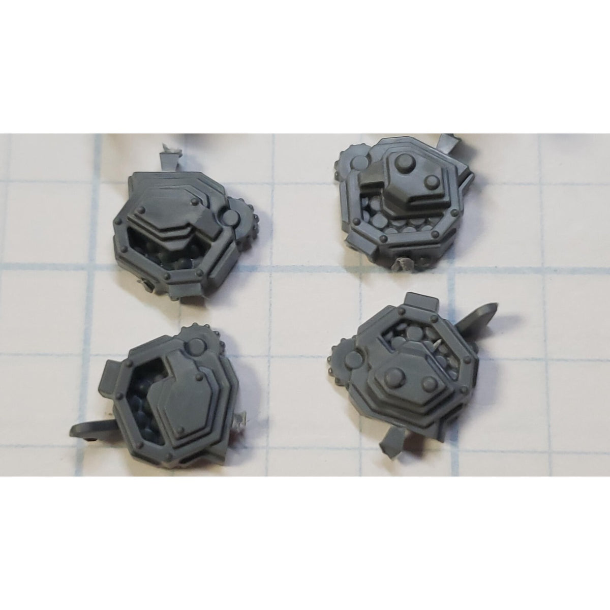 40k Space Marine Bits Aggressor Boltstorm Gauntlets w Fragstorm #77