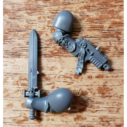 40k Space Marines Bits Bladeguard Veteran Bolt Pistol Power Sword C43