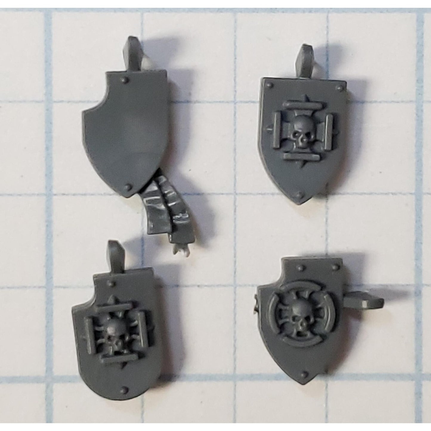 40k Space Marines Bits Terminator Squad Crux Shoulder Guard x4 Set