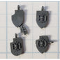 40k Space Marines Bits Terminator Squad Crux Shoulder Guard x4 Set