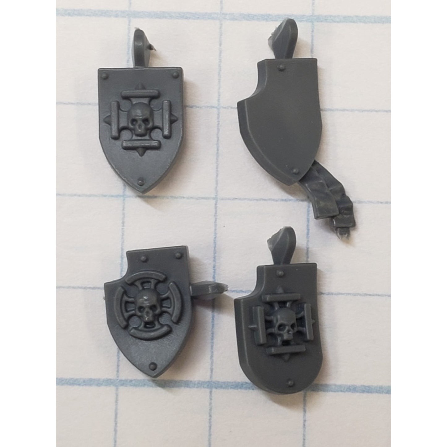 40k Space Marines Bits Terminator Squad Crux Shoulder Guard x4 Set