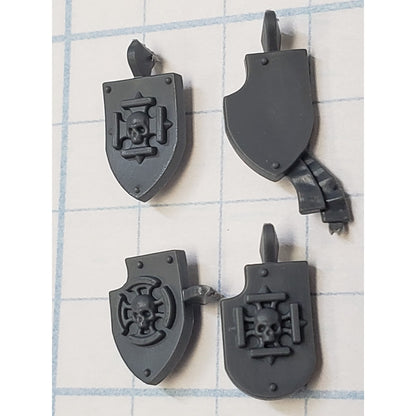 40k Space Marines Bits Terminator Squad Crux Shoulder Guard x4 Set