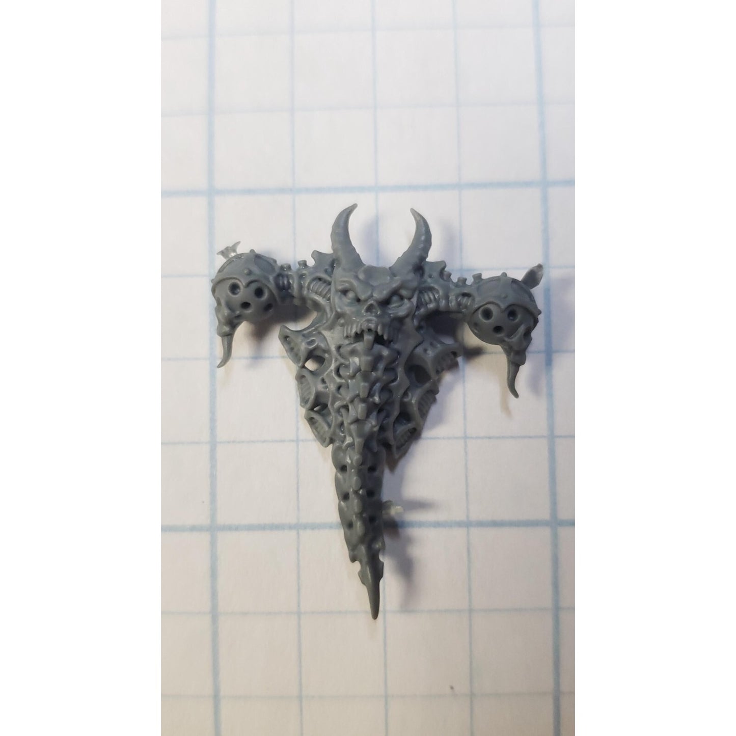 40k Chaos Space Marine Bits Chosen Engraved Mutated Backpack #69