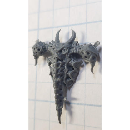 40k Chaos Space Marine Bits Chosen Engraved Mutated Backpack #69