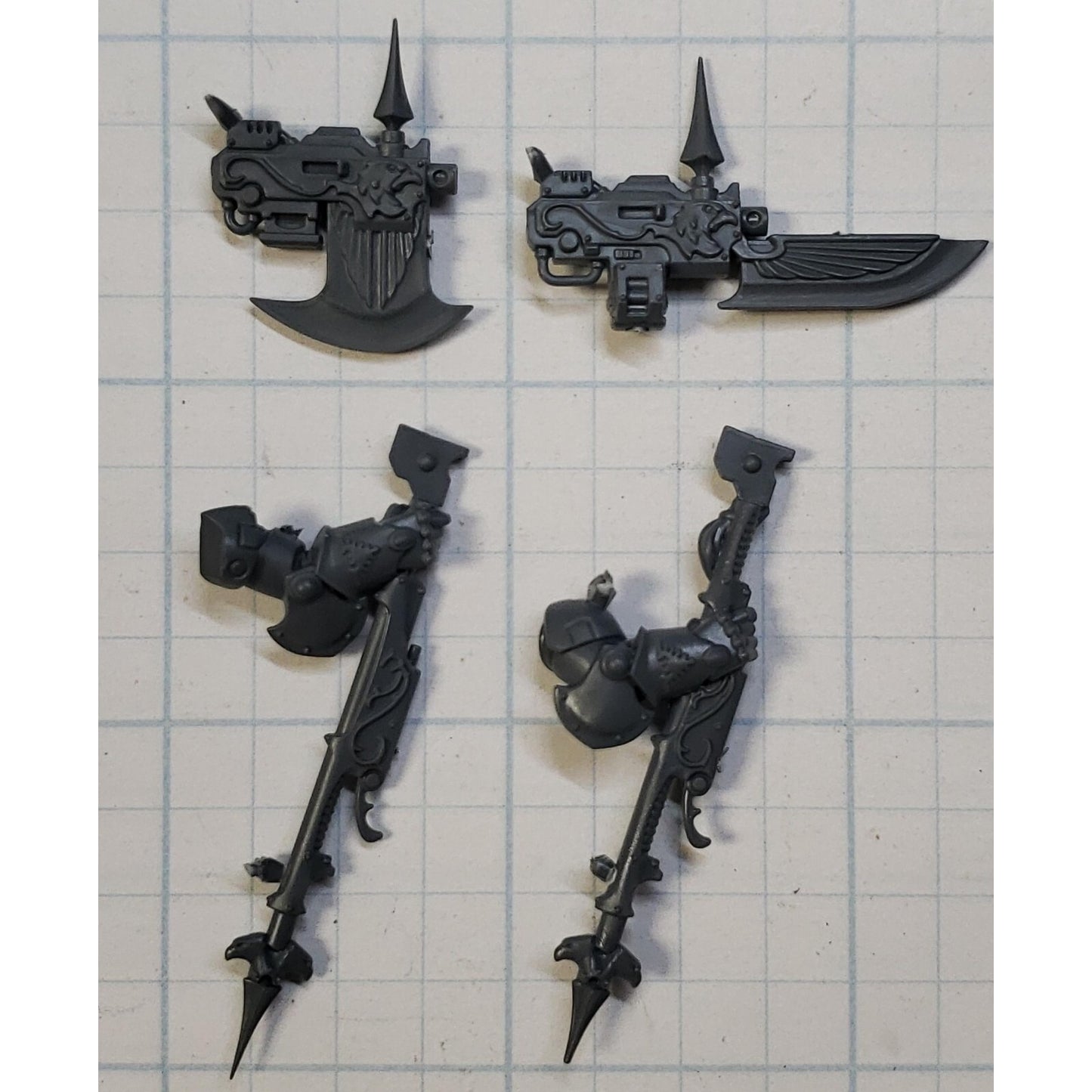 40k Adeptus Custodes Bits Allarus Terminator Guardian Spear Castellan Axe SC44
