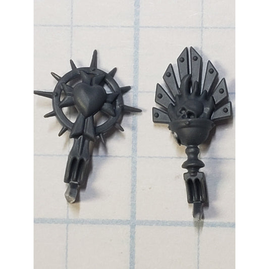 40k Adeptus Sororitas Bits Seraphim Icons Order of Valorous Heart Ebon Chalice