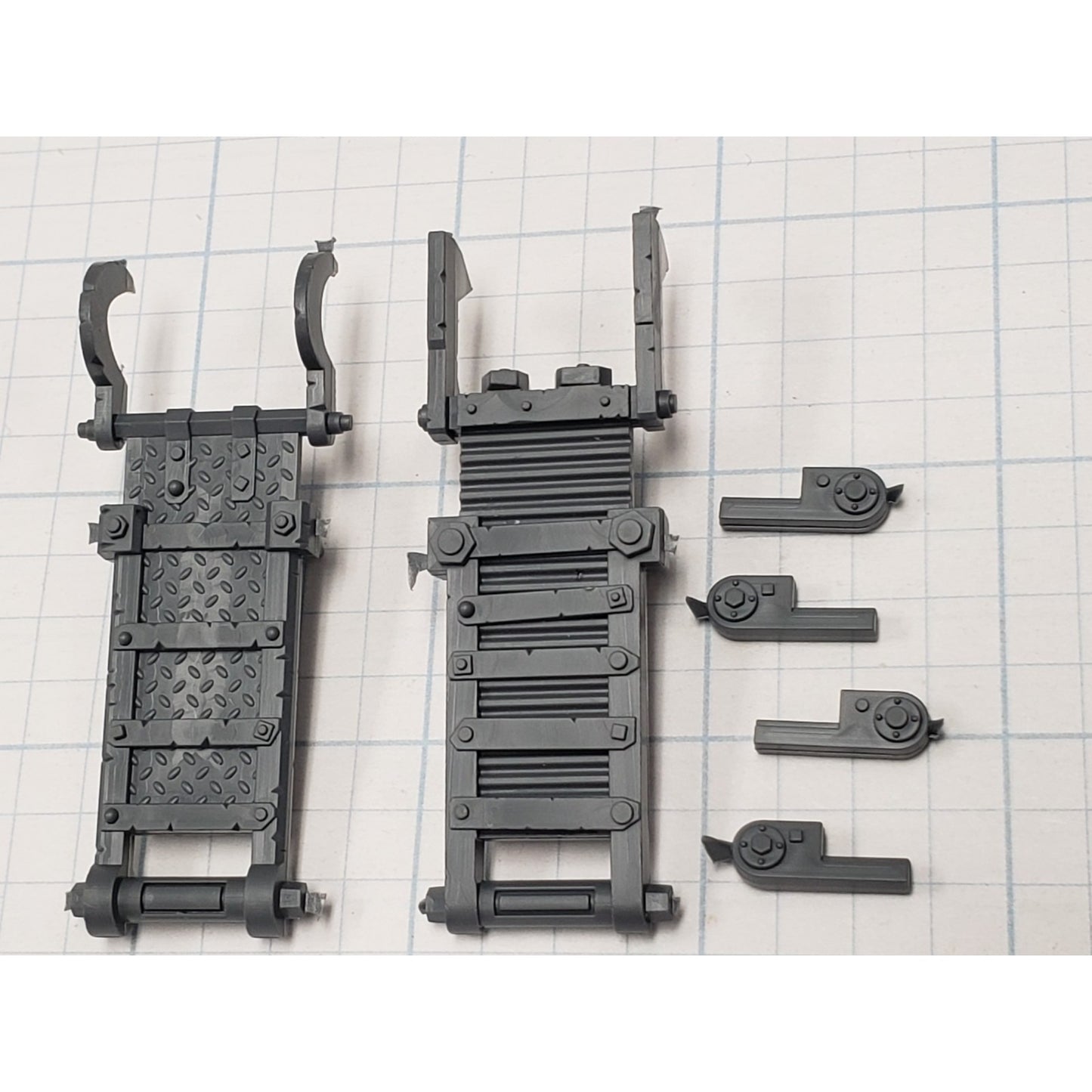 40k Ork Bits Trukk Spike Boarding Planks Set BPK