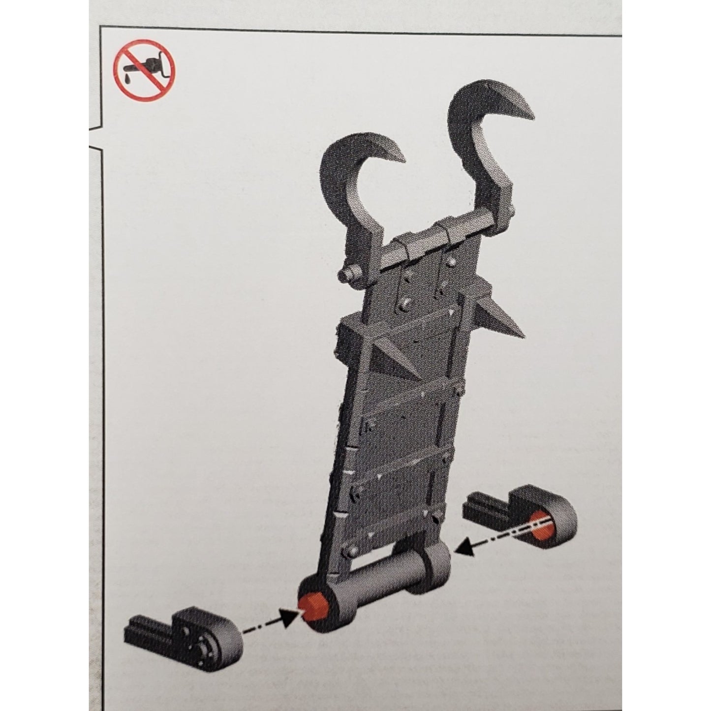 40k Ork Bits Trukk Spike Boarding Planks Set BPK