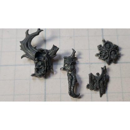 40k Chaos Space Marines Bit Daemon Prince Head Faction Set Nurgle
