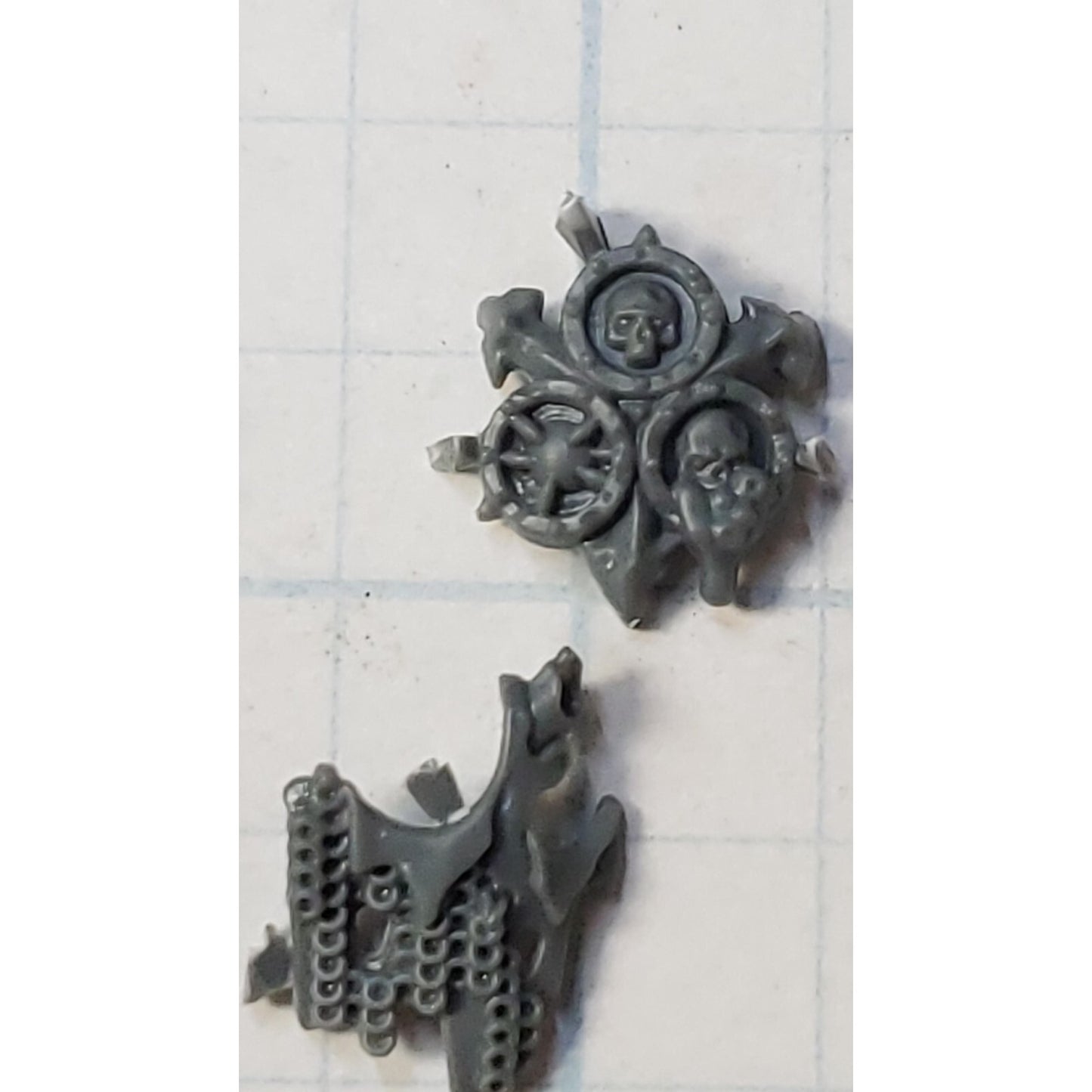 40k Chaos Space Marines Bit Daemon Prince Head Faction Set Nurgle