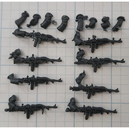 40k Adeptus Mechanicus Bits Skitarii Vanguard Radium Carbines w Arms x8 Set