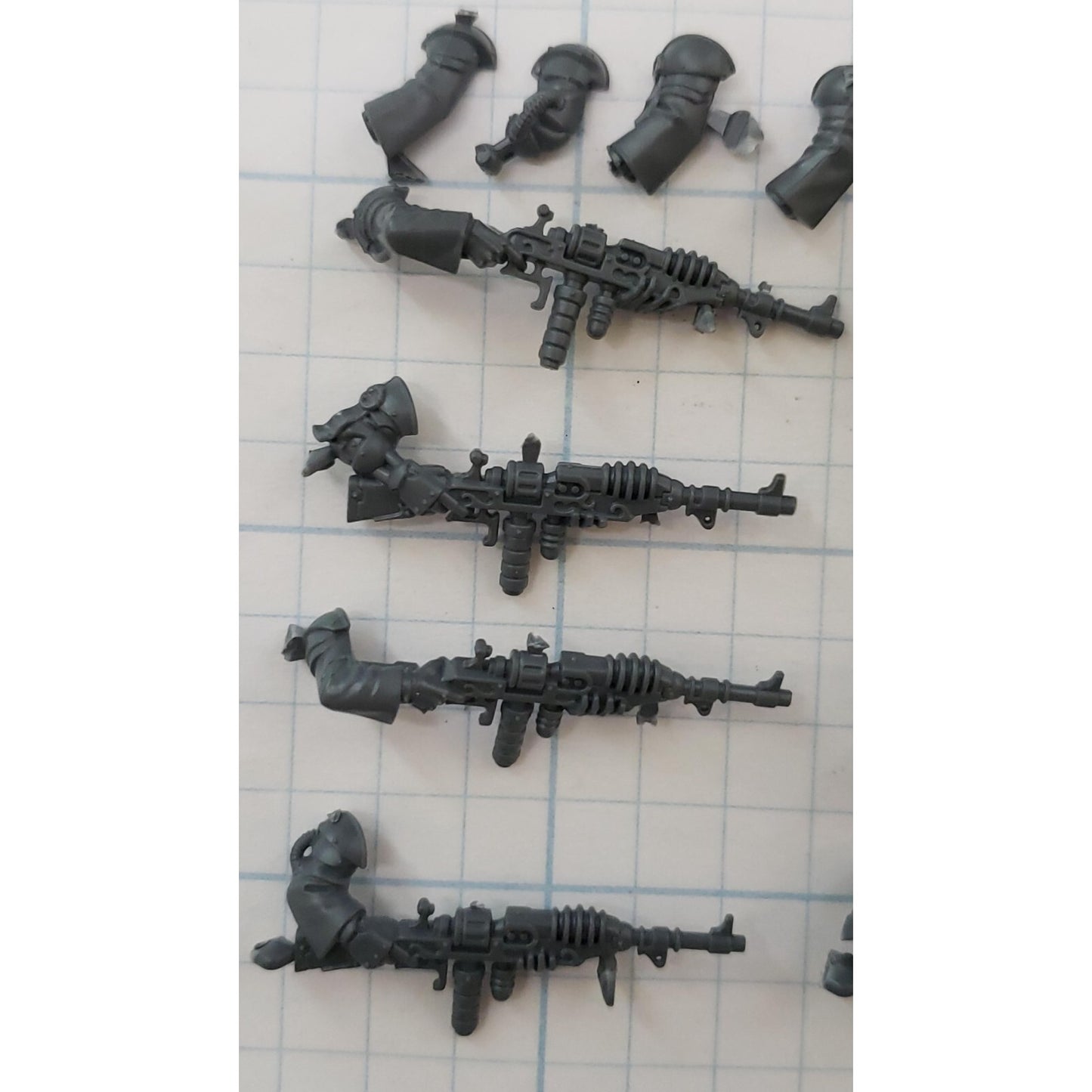40k Adeptus Mechanicus Bits Skitarii Vanguard Radium Carbines w Arms x8 Set