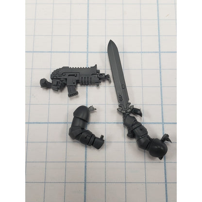 40k Space Wolves Bits Grey Hunters Pack Leader Power Sword Bolter #11