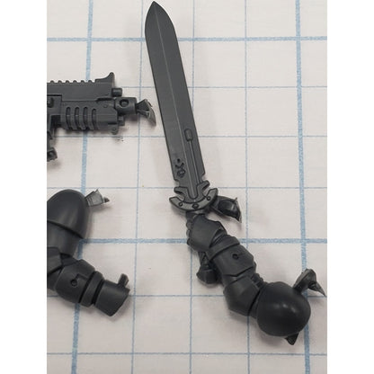 40k Space Wolves Bits Grey Hunters Pack Leader Power Sword Bolter #11